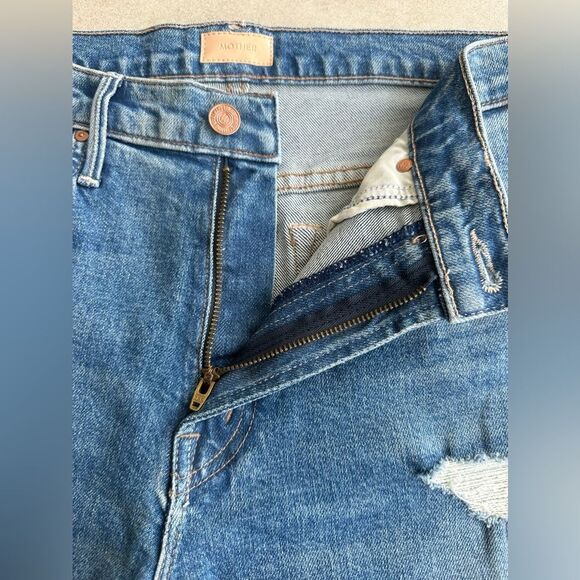 Mother Denim Insider Ankle Flare Bootcut Jeans in Bloom and Doom Size 29 - Picture 6 of 8